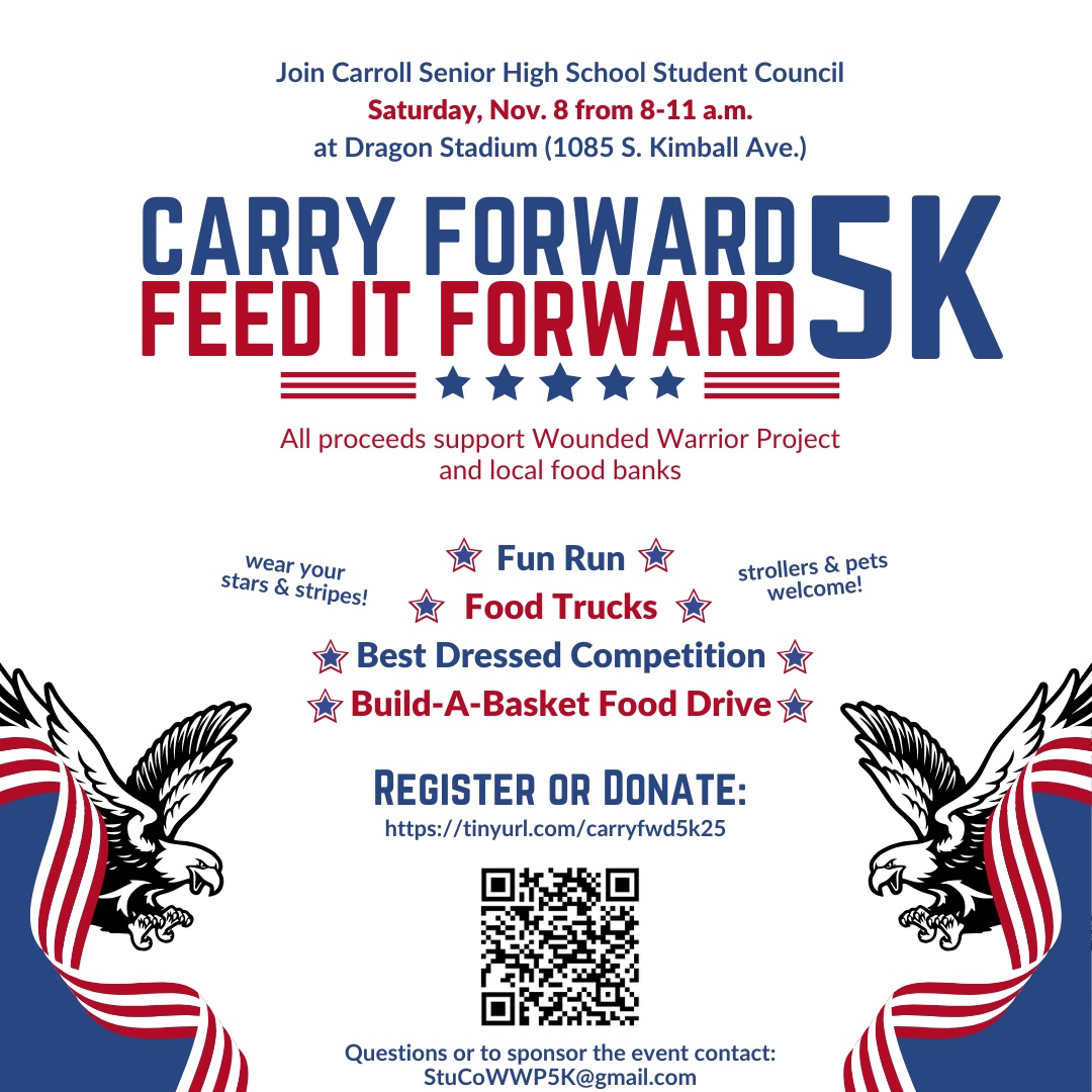 CSHS student council to host 5K to benefit Wounded Warrior Project