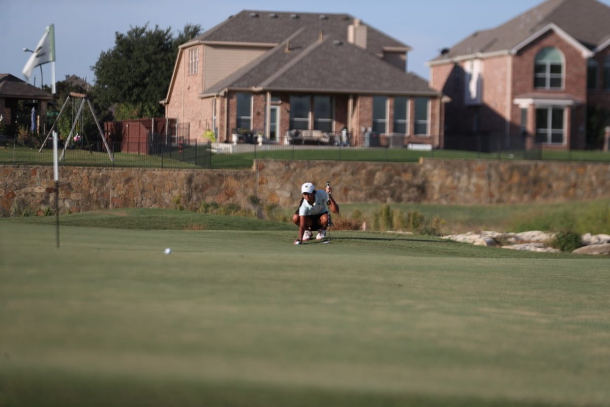 Girls varsity golf competes at the Texan Fall Classic