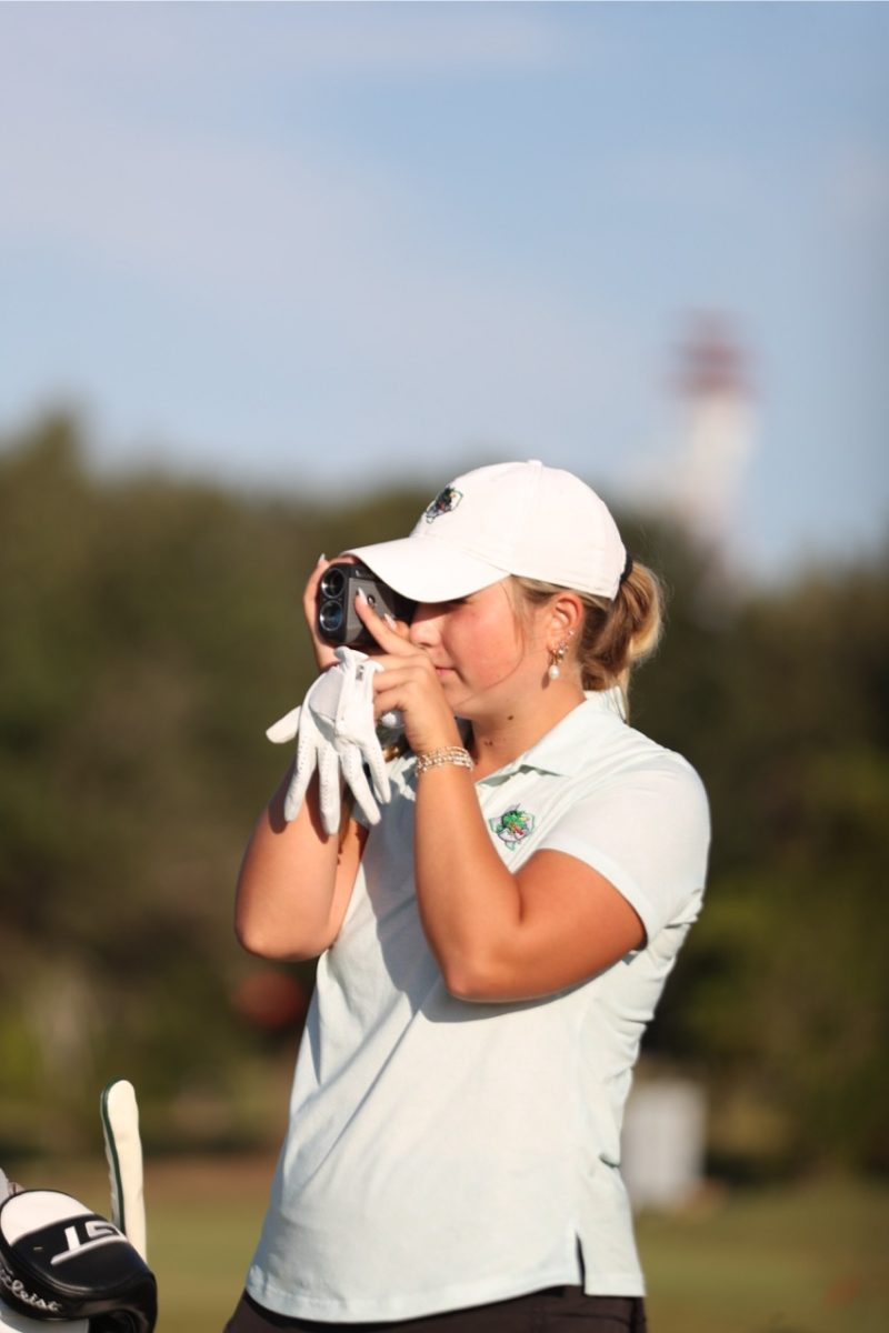 Girls varsity golf competes at the Texan Fall Classic