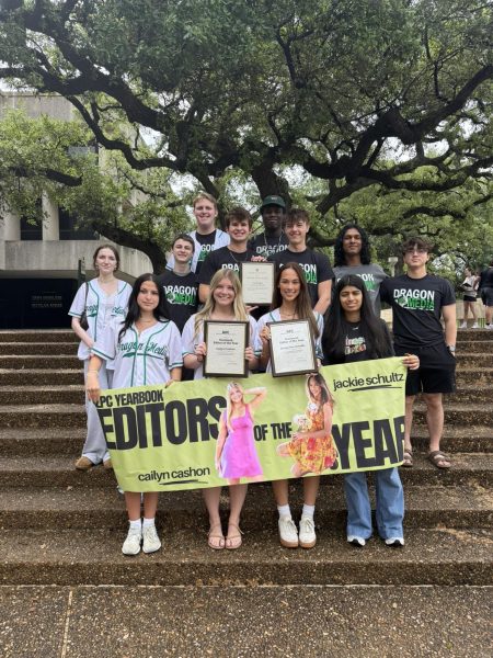 Yearbook editors-in-chief Jacqueline Schultz and Cailyn Cashon named ILPC Yearbook Editors of the Year at annual conference.